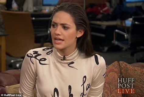 Emmy Rossum had PANIC ATTACK while filming。